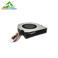 Ventilateur centrifuge industriel DC 50x50x10mm 5V 12V 500RPM 2/3/4 fils pour refroidissement ODM OEM