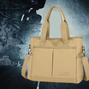 Sac fourre-tout décontracté pour femme, grande capacité, durable, en toile, fermeture ouverte, antivol, léger - Product Image 3