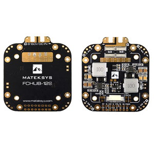 Matek Systems FCHUB-12S V2 Hub Placa de Distribución de Energía PDB 5V 12V BEC Sensor de Corriente Integrado de 500mA 21g 55x50x6mm FPV Xclass - Product Image 5