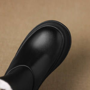 <span class=keywords><strong>Stivali</strong></span> Corti con Plateau Cialisa per Donna, Inverno 2025, Nuovi <span class=keywords><strong>Stivali</strong></span> da Neve con Punta Tonda in Vera Pelle di Alta Qualità, Tacco Alto Spesso, <span class=keywords><strong>Beige</strong></span> - Product Image 6