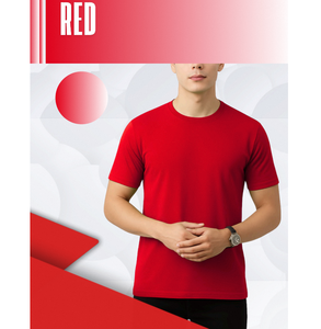 Camiseta Casual de Cuello Redondo de Algodón para Hombre, 180 GSM, Tejido Suave, Ajuste Cómodo, Ligera, Duradera, Perfecta para Uso Diario o Gimnasio - Product Image 2