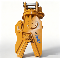 Cisaille hydraulique GONGMA pour la découpe de métaux, pour robot de démolition, pour excavatrices de 1,2 à 3 tonnes, garantie 1 an, origine Shandong