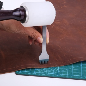 Wholesale Leather Stitching Chisel <strong>Set</strong> 2/5/10 Teeth Pricking Iron Leather <strong>Hole</strong> <strong>Punch</strong> - Product Image 4