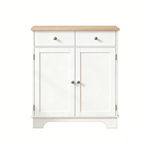 <span class=keywords><strong>Buffet</strong></span> avec rangements, armoire <span class=keywords><strong>de</strong></span> cuisine avec étagère réglable, 2 tiroirs et 2 portes, meuble <span class=keywords><strong>de</strong></span> bar à café - Product Image 5