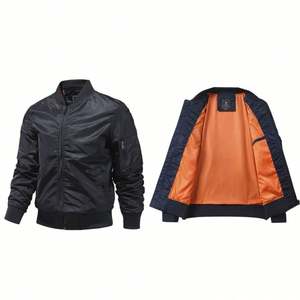 Veste d'hiver légère pour homme grande taille, design personnalisé, coupe-vent en polaire, vêtements de mode pas chers - Product Image 3