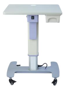 HD-18A Elektrisch verstelbare hoogte motorische trolley oogheelkundige instrument draaitafel met 4 wielen CE tonometer prijs - Product Image 3