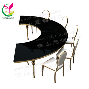 <span class=keywords><strong>Tavolo</strong></span> da Pranzo <span class=keywords><strong>Rotondo</strong></span> Moderno in <span class=keywords><strong>Vetro</strong></span> Nero con Sedie, Ideale per Matrimoni e Feste - Offerta Speciale - Product Image 4