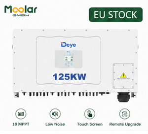 อินเวอร์เตอร์พลังงานแสงอาทิตย์ Deye 125KW สามเฟส ประสิทธิภาพ 98.8% รองรับแรงดันไฟฟ้ากว้าง พร้อมระบบป้องกัน PID และ SPD - Product Image 1