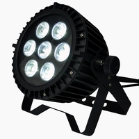 Projecteur LED de scène en aluminium 7x12W/15W/18W LED RGBW 4IN1RGBWA 5IN1RGBWY+UV 6IN1, étanche, DMX512, pour KTV, mariage, discothèque, bar, extérieur
