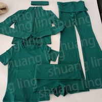 Vêtements de yoga pour femmes avec logo personnalisé, veste à capuche avec fermeture éclair, ensemble de survêtement pour femmes, ensemble décontracté pour femmes en 2 pièces