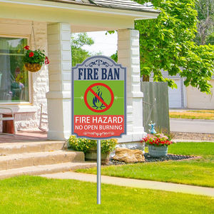 Panneau <span class=keywords><strong>de</strong></span> signalisation « <span class=keywords><strong>Interdiction</strong></span> <span class=keywords><strong>de</strong></span> stationnement sur voie <span class=keywords><strong>de</strong></span> secours » en aluminium, avec feuillard réfléchissant <span class=keywords><strong>de</strong></span> qualité ingénieur, imperméable et antirouille, avec trous pré-percés - Product Image 4