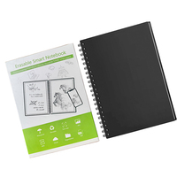 Mini carnet à spirales imperméable effaçable à la pierre A5 Rocket Book Core Carnet intelligent réutilisable