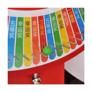Dẫn ánh sáng tương tác Xổ Số spinner hoạt động đạo cụ May Mắn Xổ Số vẽ Bingo giải thưởng may mắn quay bánh xe trò chơi - Product Image 5