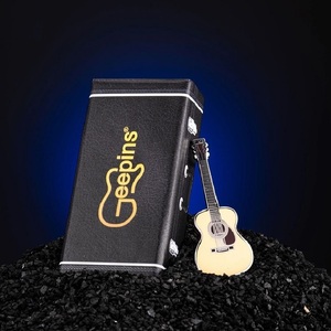 Muzikale Gitaar Legering Creatieve Broche Klein Geschenk Muziekles Emaille <span class=keywords><strong>Pin</strong></span> Voor Club - Product Image 6