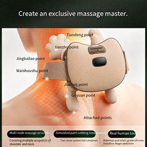 Almohada de Masaje con Calor del Fabricante, Masajeador Corporal Inalámbrico para Cuello y Hombros, <span class=keywords><strong>Mini</strong></span> Masajeador, Aparato de Masaje - Product Image 5