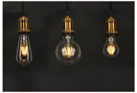 Ampoules halogènes à filament rétro E14 E27 ST64 G95 T300, dimmables, style cage à écureuil antique, 40W 60W, pour la décoration des maisons et des restaurants