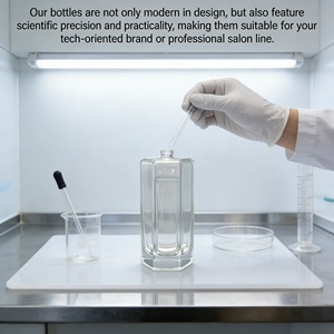 100ml Empty Luxury Hexagonal Glass Perfume Spray Bottle with Fine Mist <strong>Reed</strong> Diffuser Refillable Sprayer Sealing <strong>Screen</strong> Printed - Product Image 6