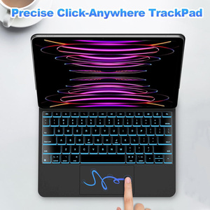 Clavier pour iPad Pro 13 pouces & iPad <span class=keywords><strong>Air</strong></span> 13 pouces & iPad Pro 12,9 pouces - Clavier magique avec pavé tactile, clavier flottant pour iPad - Product Image 3