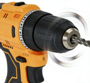 Trapano Avvitatore a Percussione Brushless Potente, Set Trapano Avvitatore a Batteria, Set Utensili Trapano a Percussione, Set Utensili per Foratura Legno - Product Image 4