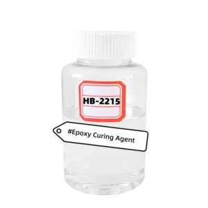 Şeffaf tutkal HB-2215 için epoksi reçine şeffaf amin sıvı epoksi sertleştirici malzeme için sertleştirici