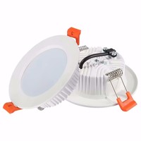 Downlight économique Blanc Mince 3 Couleur Lumière Meilleure Qualité Commercial Led Downlight