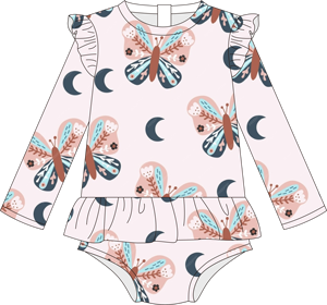 <span class=keywords><strong>Maillot</strong></span> <span class=keywords><strong>de</strong></span> <span class=keywords><strong>bain</strong></span> pour bébé fille <span class=keywords><strong>de</strong></span> haute qualité, doux, à séchage rapide, avec un adorable imprimé papillon, protection solaire pour l'été - Product Image 6