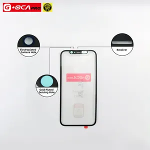 Vetro di Ricambio Frontale G+<span class=keywords><strong>OCA</strong></span> Pro per iPhone 12 con Alta Trasmissione della Luce, Qualità Impermeabile e <span class=keywords><strong>OCA</strong></span> Xuanhou - Product Image 1