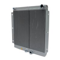 Approvisionnement d'usine Grande surface de refroidissement Noyau en aluminium Pompe de refroidisseur intermédiaire eau-air Nouveaux camions d'occasion Refroidisseur de l'industrie de la construction