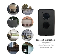 DOORHAN 2 Pro 4 Pro Télécommande sans fil 2-RPO 433M Serrure de porte de garage et clé de portail pour voitures