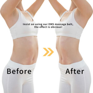 Venta de fábrica, varios Tens EMS, cinturón masajeador de cintura con calefacción con luces rojas, cinturón de masaje Abdominal Ems - Product Image 6