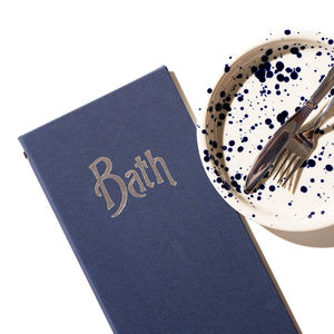 Cubierta de Menú Resistente para Restaurante, Estilo Libro, en Tela de Lino, para Restaurantes y Bares - Product Image 6