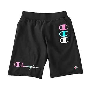 Pantalones Cortos Deportivos para Hombre Champion con Logotipo Multicolor, Color: Negro/Rosa/Azul Claro |   100% Auténtico - Product Image 3