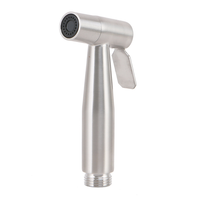 Ensemble de pistolet de pulvérisation de toilette portable moderne avec support de douche à jet haute pression pour hôtel