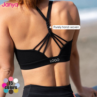 Soutiens-gorge de sport Janya pour femmes, respirants, sans dos, pour l'entraînement, la course, sous-vêtements de sport à fort impact, antichoc, pour la gym, le fitness et le yoga