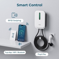 Vente directe usine OEM/ODM Borne de recharge domestique 7 kW pour véhicules électriques, Chargeur VE Plug and Play Type 2