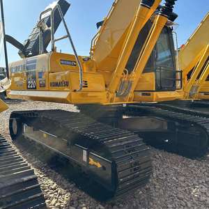 Excavadora original de 22 toneladas excavadora de construcción usada original japonesa usada Komatsu PC220 excavadora original - Product Image 3