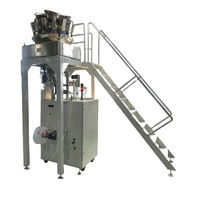 Machine automatique d'emballage scellant de sachets de snack d'emballage de chips de banane plantain de manioc et de pomme de terre avec azote gazeux