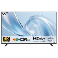 Televisor Inteligente LED de 32 Pulgadas, 4K UHD, Android, Wi-Fi, Control por Voz, Altavoz Integrado, Televisor para Baño, HDR