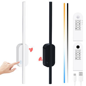 Lámpara de pared LED minimalista moderna con control táctil y carga magnética para hoteles, pasillos, escaleras y paredes junto a la cama - Product Image 1