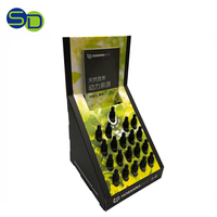 Présentoir personnalisé à l'huile essentielle, en carton, 1 pièce, pour magasin de cosmétique, boulanger, présentoir de maquillage, en chine