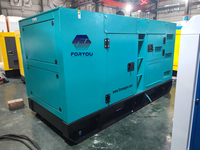 Générateur diesel silencieux 50/60/80/100/125 kVA Baudouin Cummings Perkins Leroy Somer certifié CE triphasé 400V
