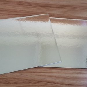 Base Redonda y Cuadrada para Pastel Plateada a Precios de Mayoreo - Product Image 3