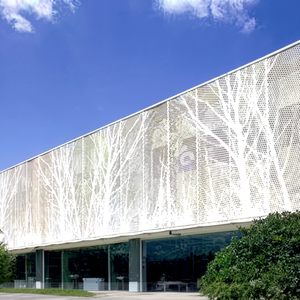Murs-rideaux modernes en aluminium perforé anodisé anti-corrosion pour la décoration de villas à prix avantageux - Product Image 2
