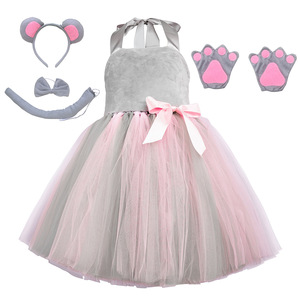 Costume da Animale per Ragazze Europee e Americane, Gonna per Festa di Halloween, Abito Cosplay Echo, Set Fotografico, Outfit Cosplay in Nylon - Product Image 2