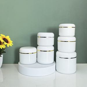 Envases cosméticos de maquillaje recargables CALIENTE 5G 10G 20G 30g 50g 100G 200g Frasco de crema de plástico de pared gruesa - Product Image 5