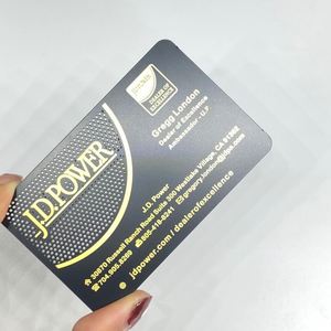 Tarjetas de Presentación Metálicas de Lujo Personalizadas con Logotipo Grabado, Fabricante Chino de la Mejor Calidad - Product Image 1