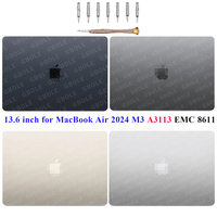 13.6 inç MacBook Air A3113 M3 2024 EMC 8611 LCD Tam Ekran Değiştirme Montajı