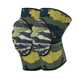 Genouillères anti-chute pour la musculation, les squats, le fitness, le sport, genouillères de soutien, genouillères en éponge épaisse camouflage - Product Image 2