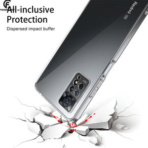 Étui de téléphone portable en TPU souple Transparent pour <span class=keywords><strong>Redmi</strong></span> Note <span class=keywords><strong>11</strong></span> <span class=keywords><strong>Pro</strong></span> <span class=keywords><strong>11S</strong></span> 11T 11E, prix de gros d'usine - Product Image 3