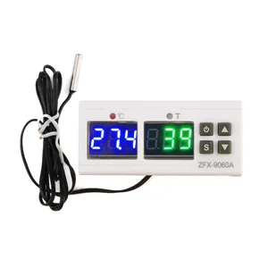 ZFX-9060A Intelligent LED Digital Temperatura Time <span class=keywords><strong>Controller</strong></span> 3in1 Aquecimento Resfriamento Time Control Termostato 10A 12V 24V 110V 220V - Product Image 2
